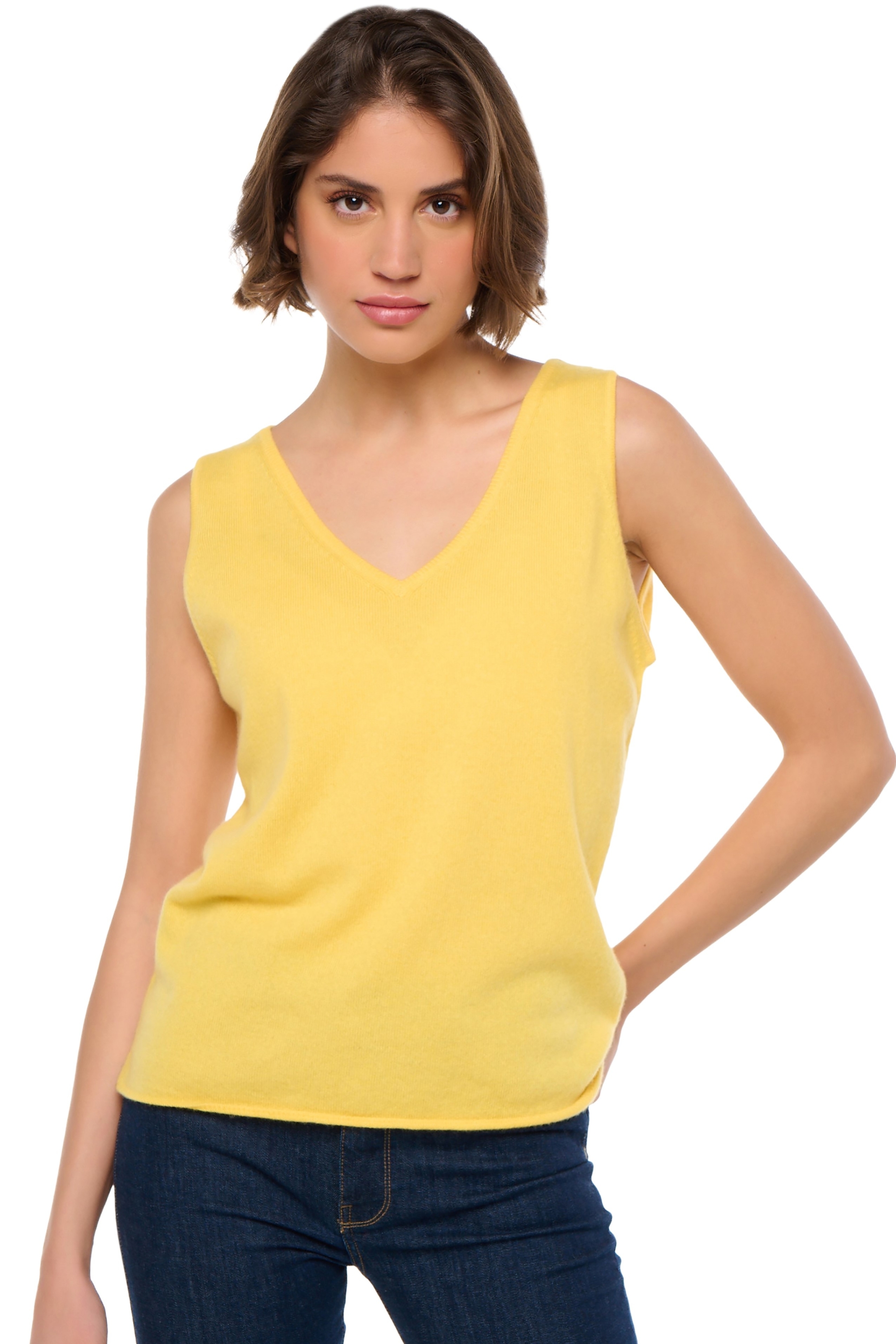 Cashmere ladies saige daffodil m