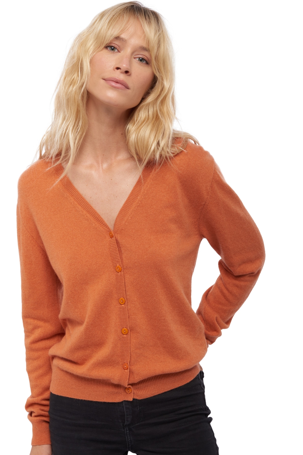 Cashmere ladies spring summer collection taline first butternut xs