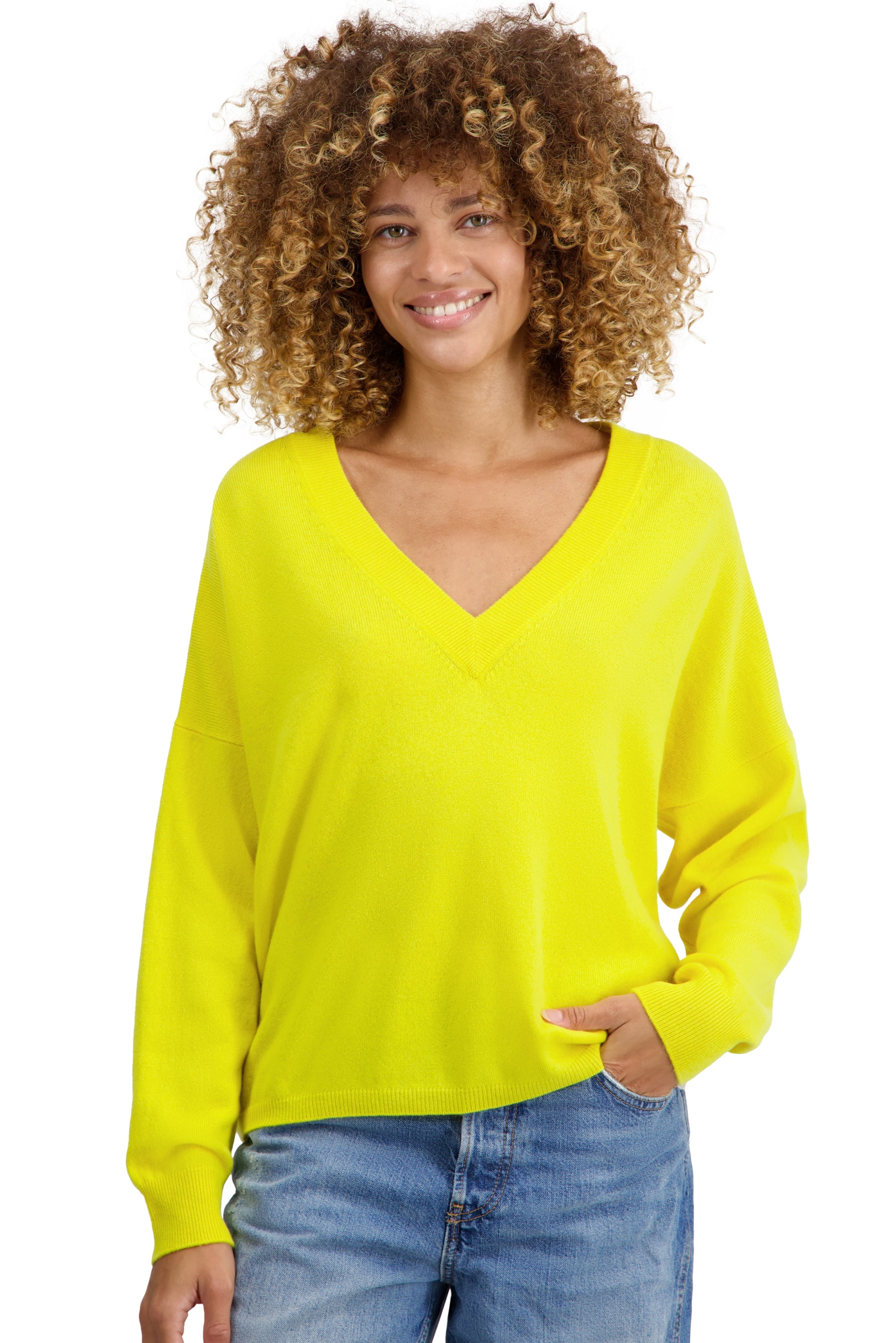 Cashmere ladies spring summer collection theia jaune citric l