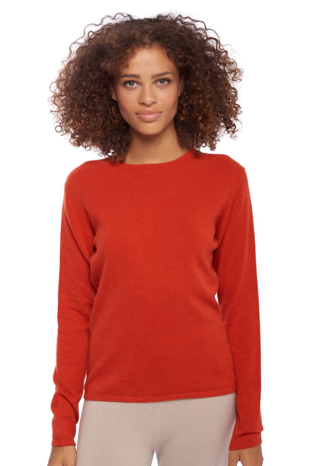 Cashmere ladies timeless classics line paprika 2xl