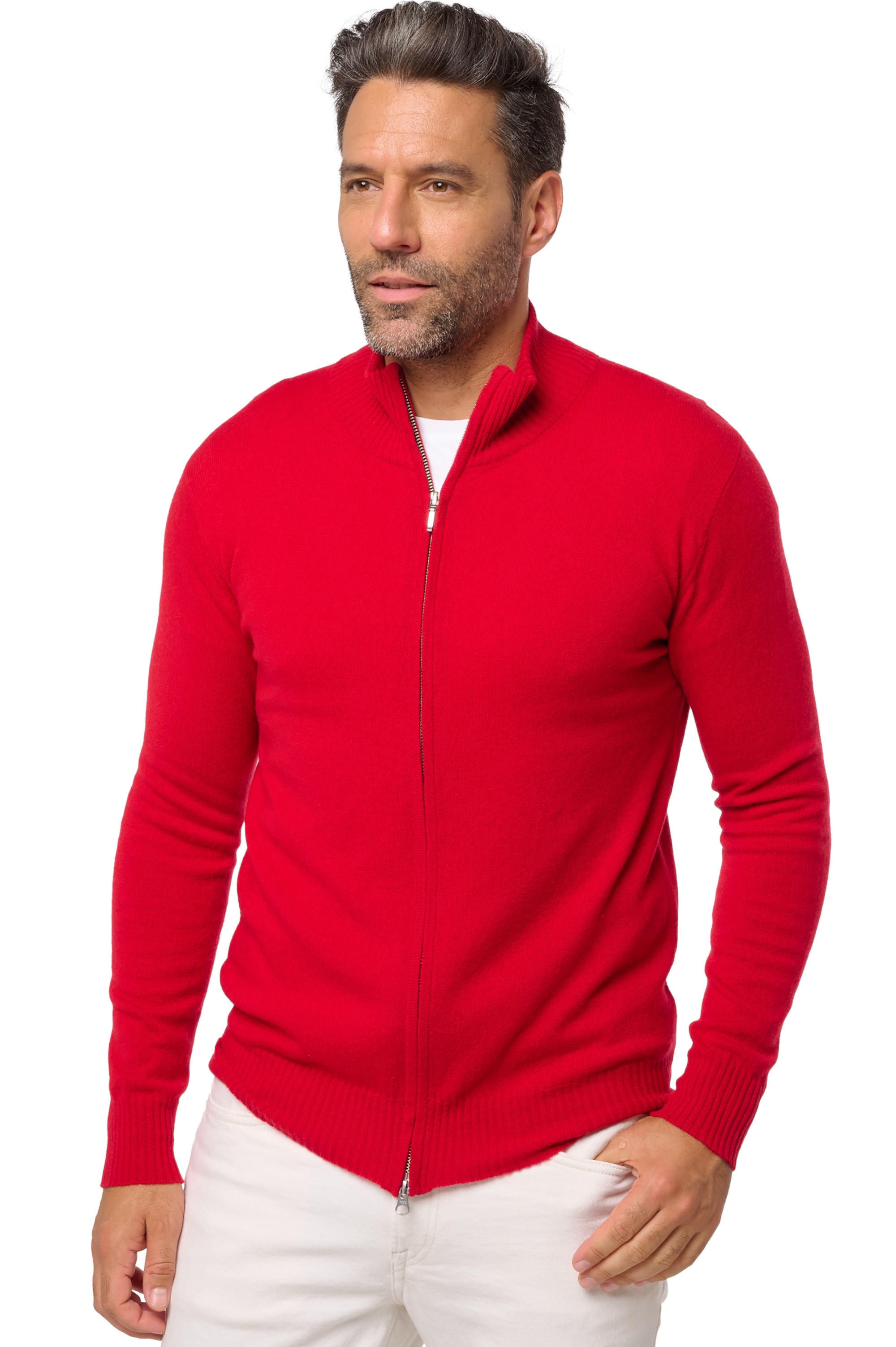 Cashmere men basic sweaters at low prices thobias first crimson l