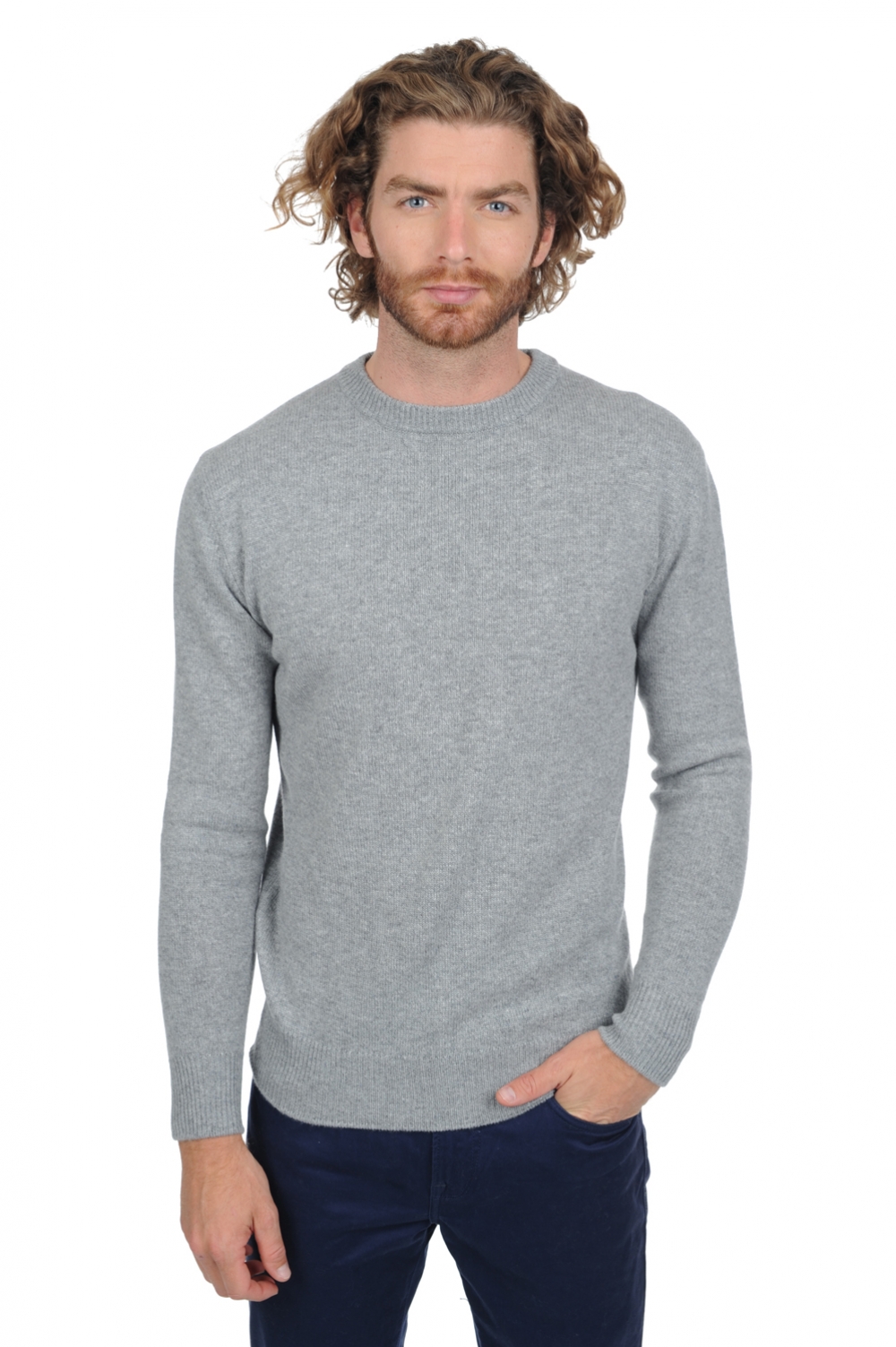 Cashmere men chunky sweater nestor 4f premium premium flanell xl