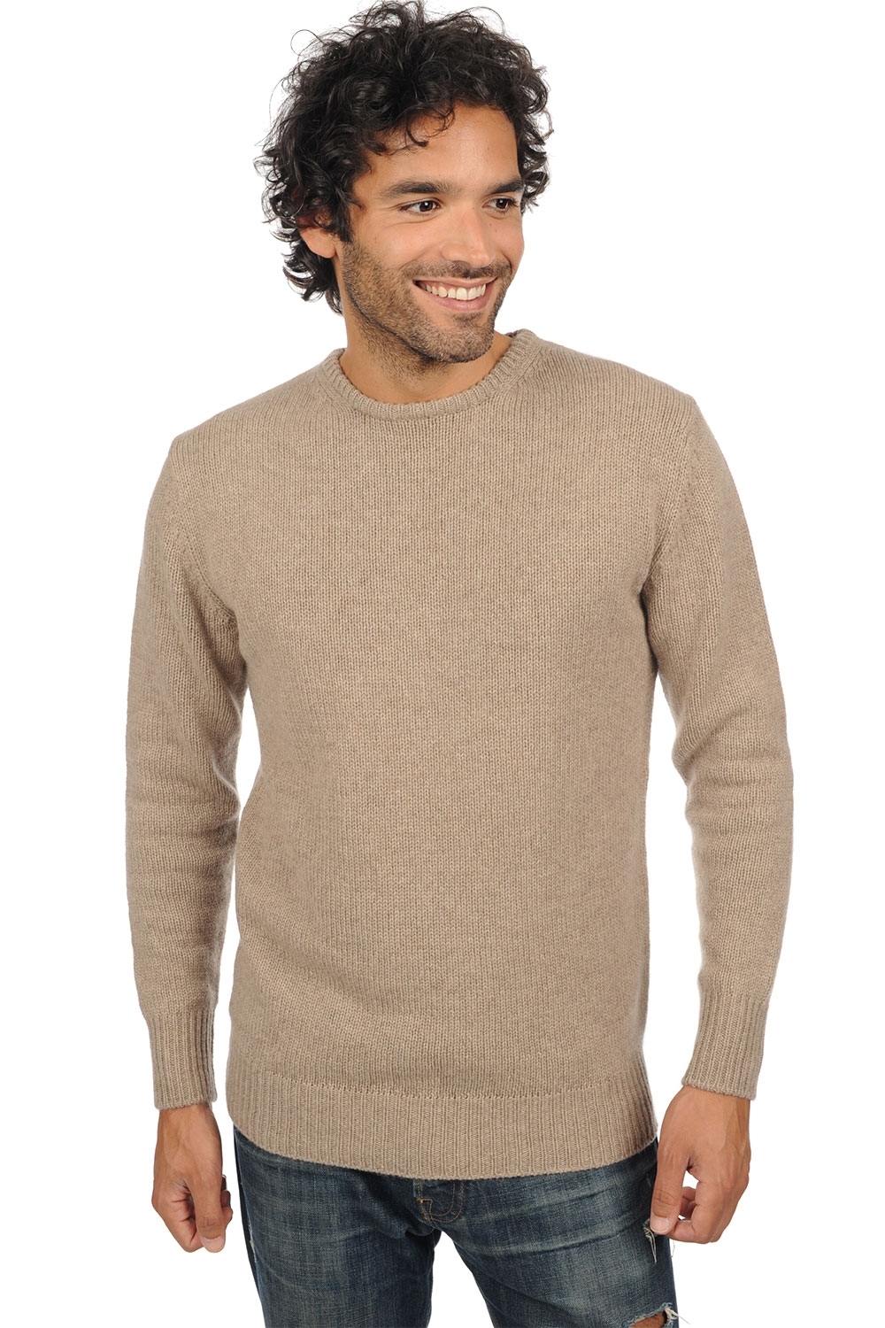 Cashmere men timeless classics bilal natural brown xl