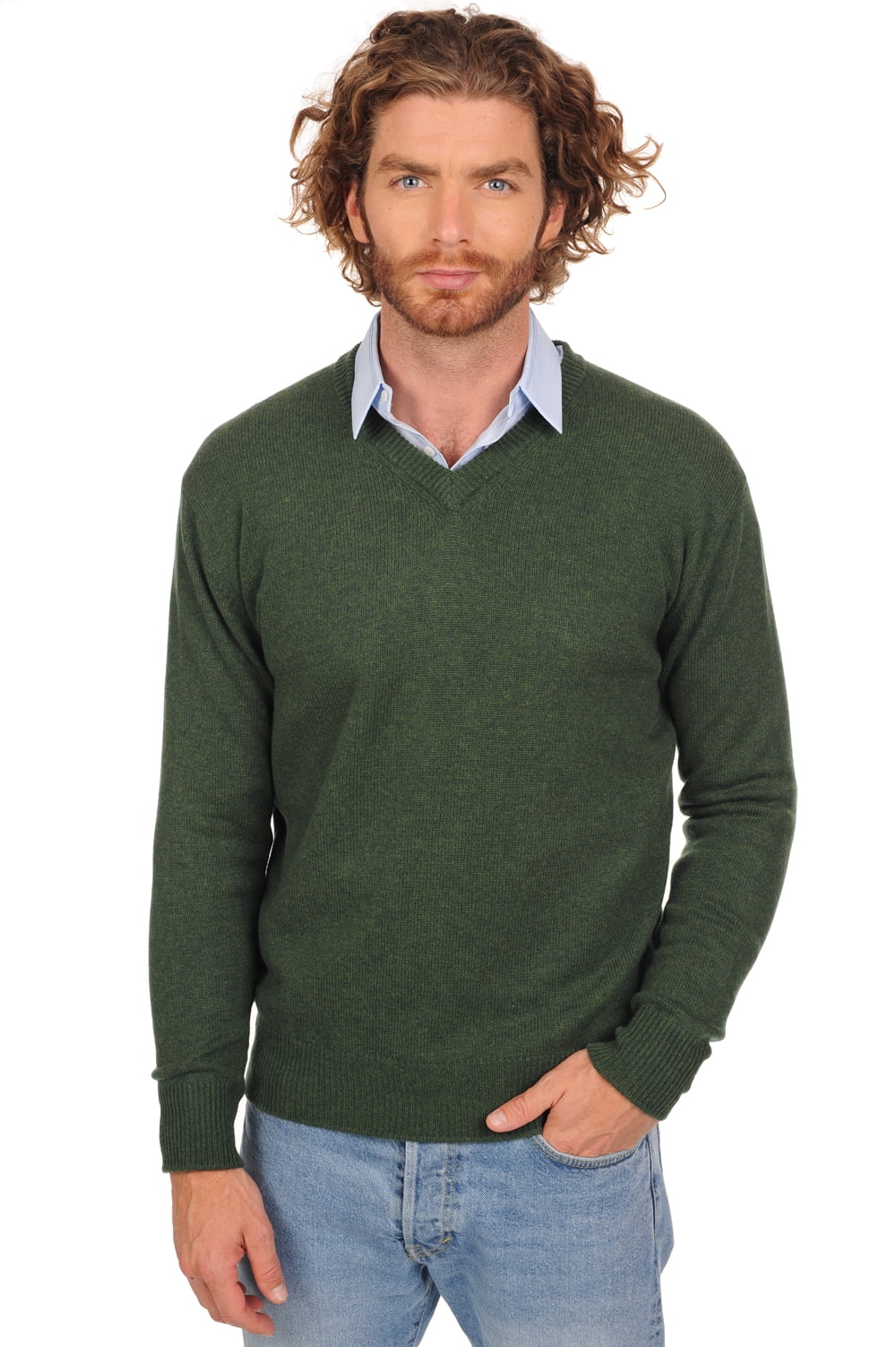 Cashmere men timeless classics hippolyte 4f cedar 3xl