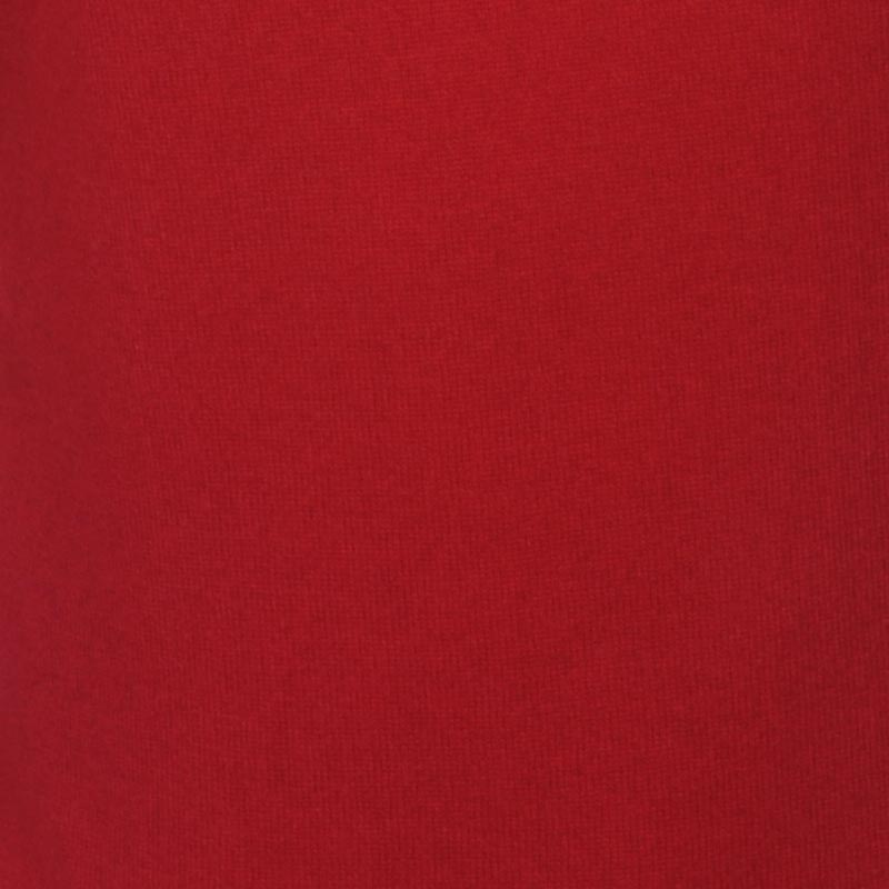 Cashmere ladies roll neck louisa blood red s